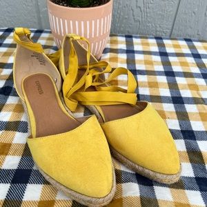 Express Yellow Shoes